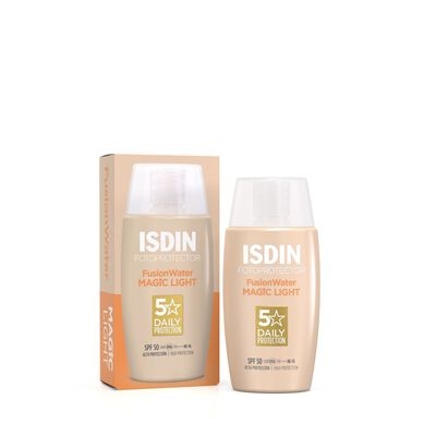 FOTOPROTECTOR ISDIN SPF 50 FUSION WATER COLOR (PROTECTOR SOLAR FACIAL CON COLOR)